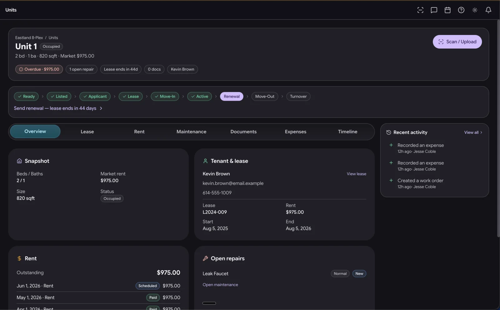 Overview — Rental Command